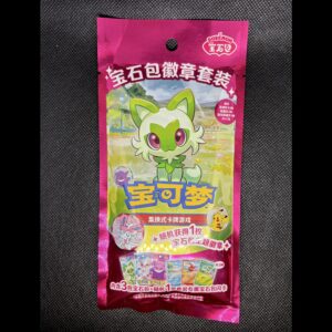 Pokémon TCG Simplified Chinese Gem Pack Badge set
