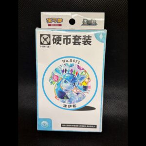 Pokémon - Glaceon coin set.