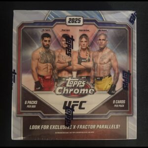 UFC - 2025 Topps Chrome Mega Box